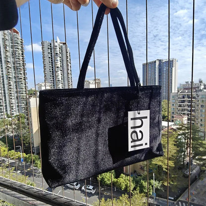 Luxury Premium Designer Elegant Womens Silk Satin Small Tote Solid Color Shoulder Underarm Purse Versatile Fashion Commuting Bag