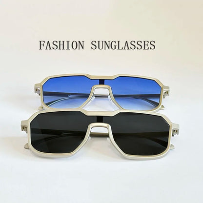 2025 Punk Sunglass Men Vintage Metal Square Steampunk Sunglasses Women Retro Luxury Fashion Glasses Gafas De Sol Hombre Okulary