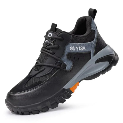 Latest 2024 Fashion Insulation 10KV Men Safety Work Shoes Sneakers Steel Toe Anti Smashing Indestructible Male Footwear