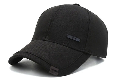 Unisex Hua Label Baseball Cap Hip Hop Adjustable Casual Hat Spring Autumn Outdoor Sunscreen Cap