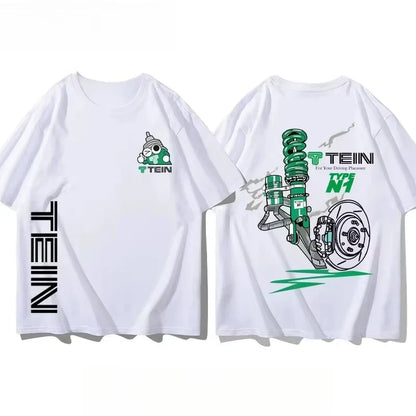Men's Pure Cotton T-shirt Shock Absorber From 2025 Is Comfortable Breathable and Of High Quality It's A Must-have for Festivals
