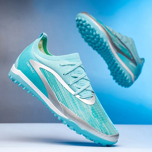 New Men Football Boots Non Slip Soccer Shoes Sport Outdoor Cleats Breathable Adult Long Spikes Training Boys Match Comfortable