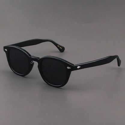 Johnny Depp Polarized Sunglasses Men Women UV400 Lemtosh Sun Glasses Brand Retro Acetate Frame For Male Eyeglasses Eyewear
