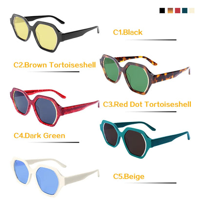 Fashion Rhinestone Cat Eye Acetate Sunglasses UV400 Protection Stylish Women's Sun Glasses
