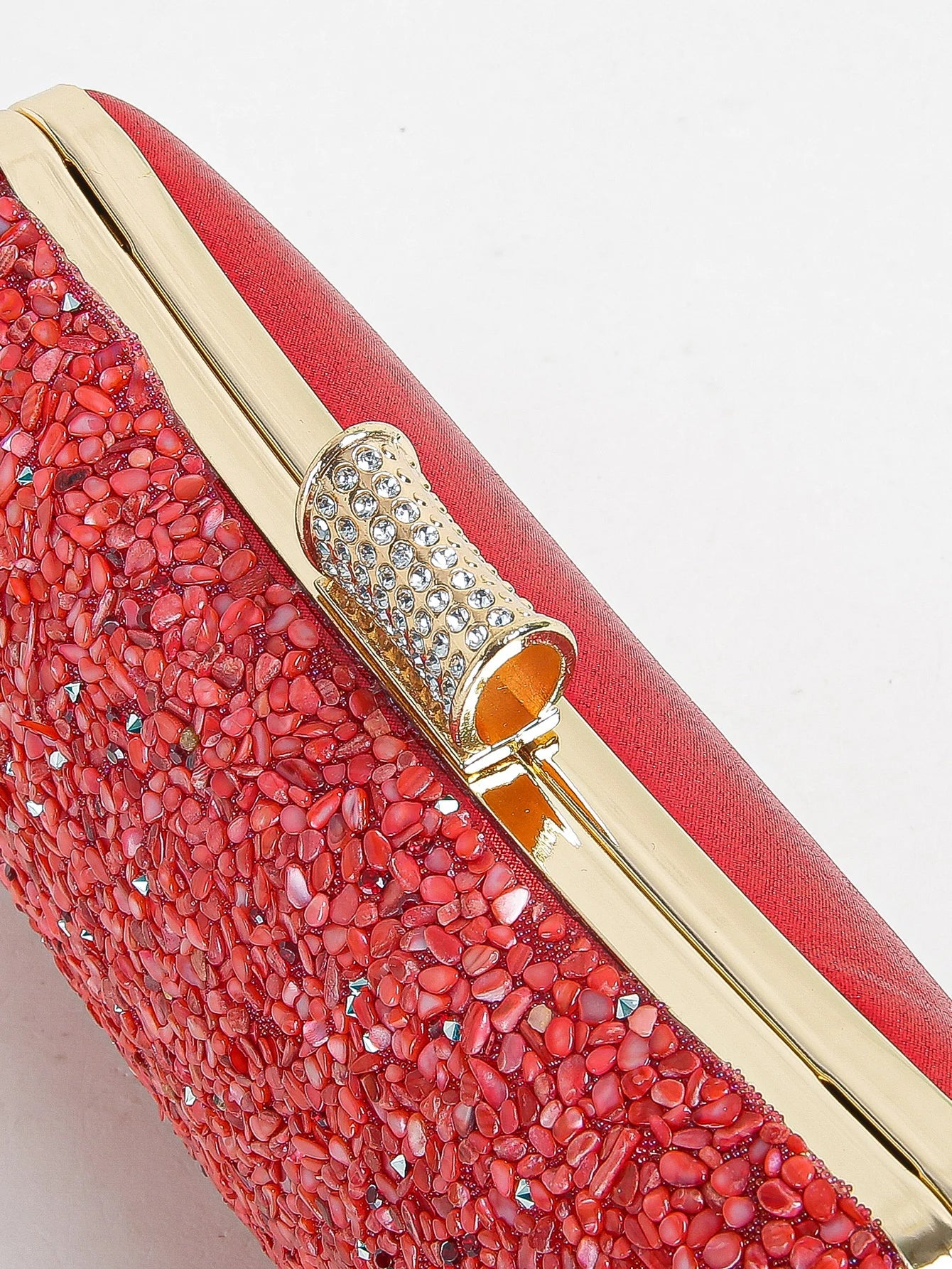 Mini Irregular Jewel Handheld Dinner Bag