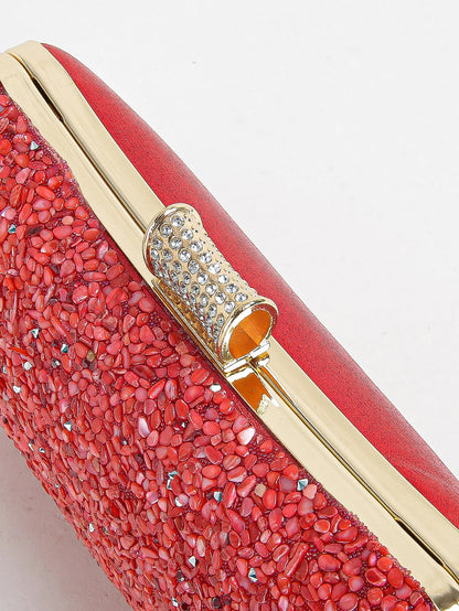 Mini Irregular Jewel Handheld Dinner Bag