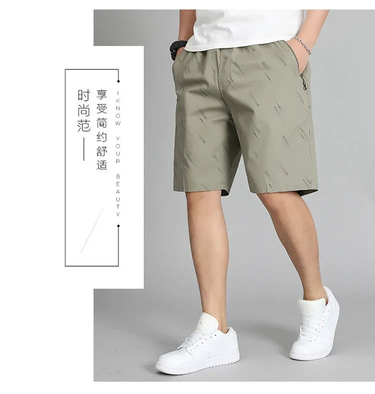 New Shorts Men's Summer Thin Section Casual Quick Dry Five-Minute Pants Loose Large Size Sports Pants