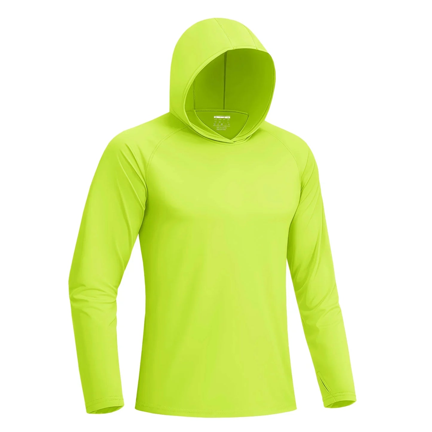 Sun Protection Shirts Mens Long Sleeve Hoodie Casual UV-Proof T-Shirts Breathable Lightweight Quick Dry T shirts Swim