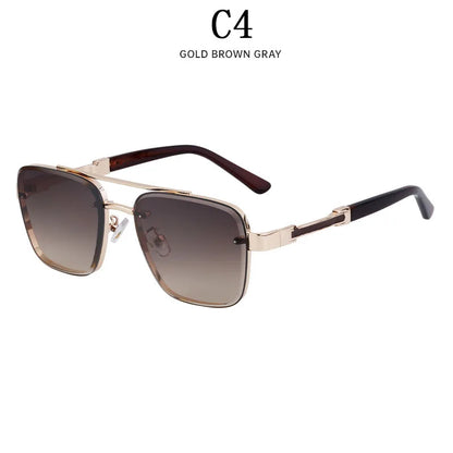 Retro Square Sunglasses For Men Sunscreen Vintage Sunglasses Women Trendy And Fashionable Fashion Glasses Gafas De Sol Hombre