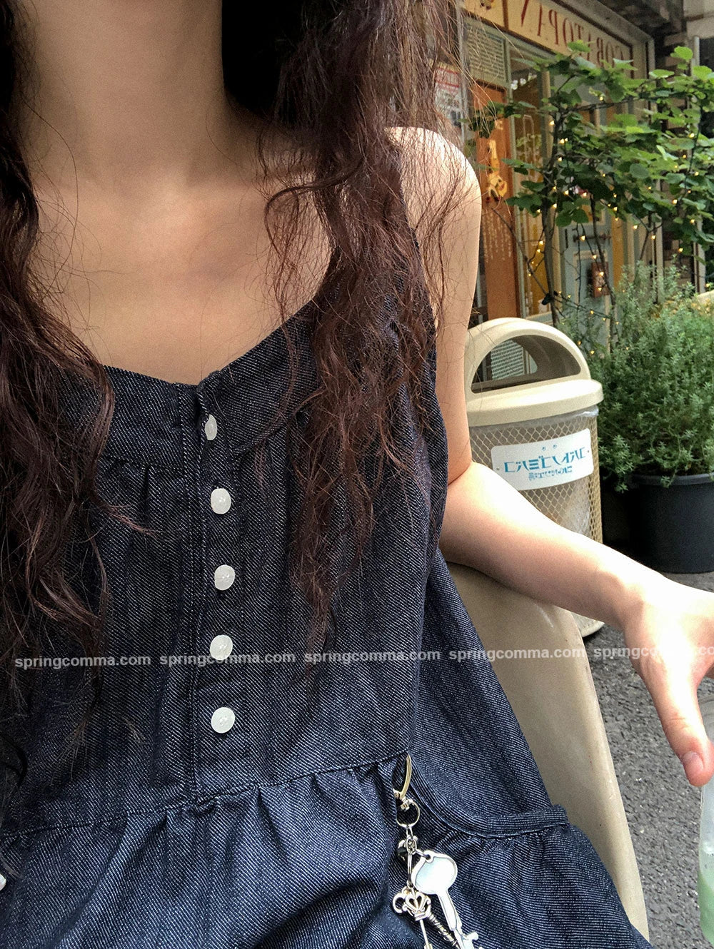 Korean Sle ort Denim Overalls Women's Faionable Summer Dr Vest Dr No Brand Commute Sle 00% Other Material