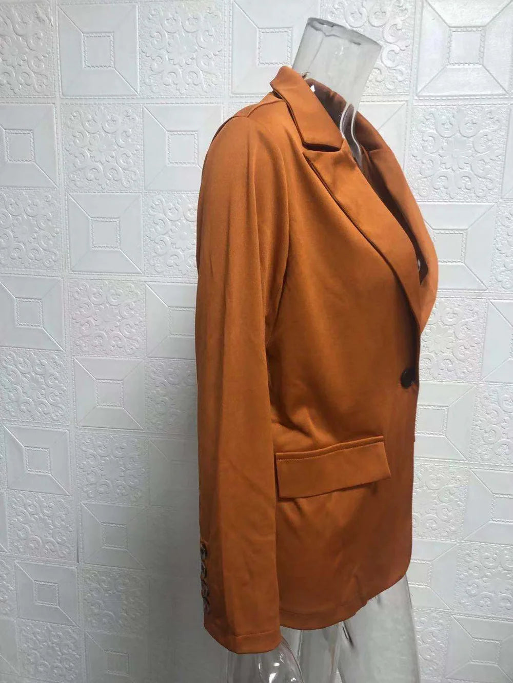 Elegant Slim Fit Suit Jacket And Pants Set for Women 2024 New Fashion Spring Autumn Turn-down Collar High-end Feeling