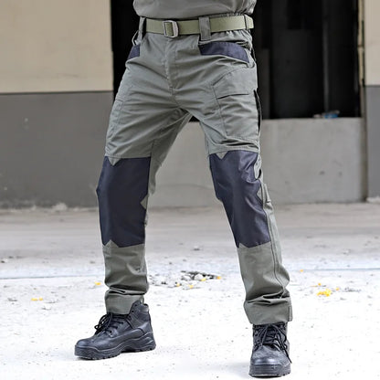 Camouflage Men Pants Tactical Cargo Pants Splash-Proof Men's Trousers Anti-Tear Multi-Pockets Outdoor Hiking Working Pant New