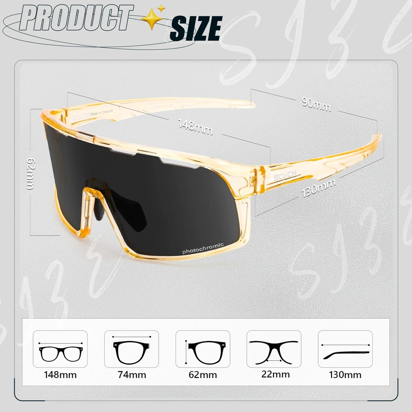 Cycling Glasses Outdoor Bicycle Sunglasses for Men UV400 Sports Running Glasses Women MTB Cycling Sunglasses UV400 Hiking