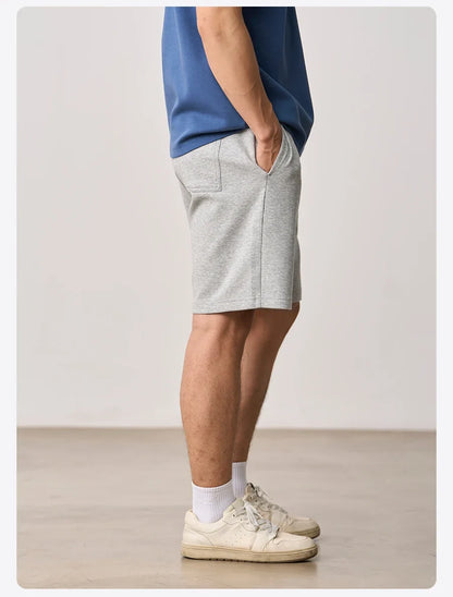 2026 Summer New Oversize 300gsm Comfortable Fabric Shorts Men Running Jogger Workout Gym Shorts