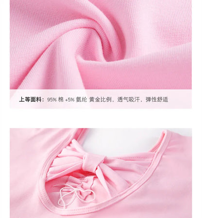 Children's Dance Costume Girl Dress Tutu Outfit Vestido Girls Clothes Ballet Leotard Robe Fille Summer Ballet Skirt Baby Dresses