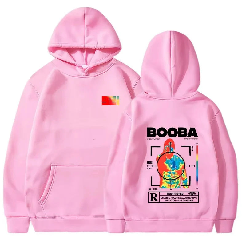 B2O Hoodies Men's Stylish Printed Long Sleeve Sweatshirts Women's Casual Harajuku Street Style Sweatshirts Pullovers Sudaderas