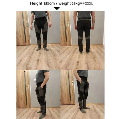 Quick Dry Hiking Pants Men Outdoor Running Camping Climbing Thin Fabric Mountain Trousers Stretch Lightweight Pants