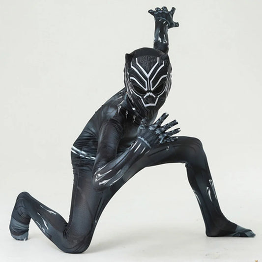 The Flash Black Panther America Cosplay Costume Bodysuit Jumpsuit Halloween for Kids Adult Jumpsuit  Toys Venom Symbiote