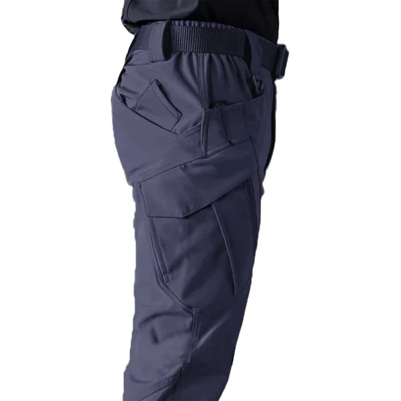 Men's Military Cargo Elastic Camping Hiking Trekking Climbing Outdoor Sports Trousers Spring Autumn Tactical Quick Dry Pants