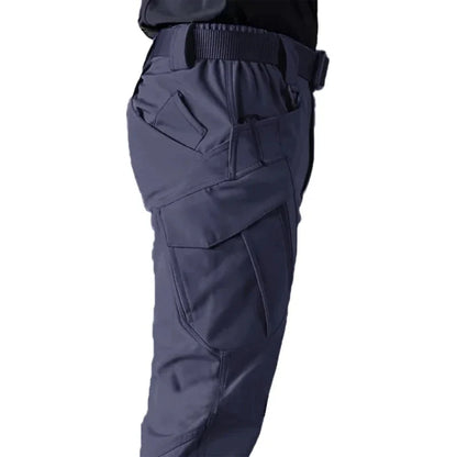 Men's Military Cargo Elastic Camping Hiking Trekking Climbing Outdoor Sports Trousers Spring Autumn Tactical Quick Dry Pants
