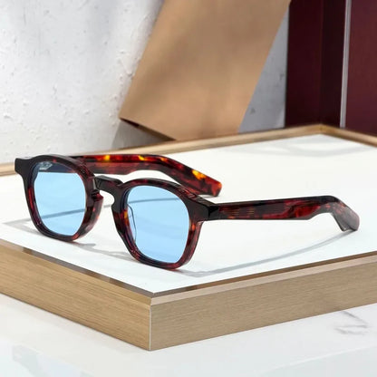 Modern Square Classical Sunglasses Men Women Handmade Fashion High Street Premium Quality UV400 Glasses with Case