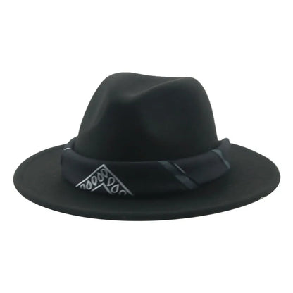 Hats for Women Fedoras Felted Hat Men Women Band Western Cowboy Jazz Caps Dancer Outdoor Women Fedora Hat шляпа женская шляпа