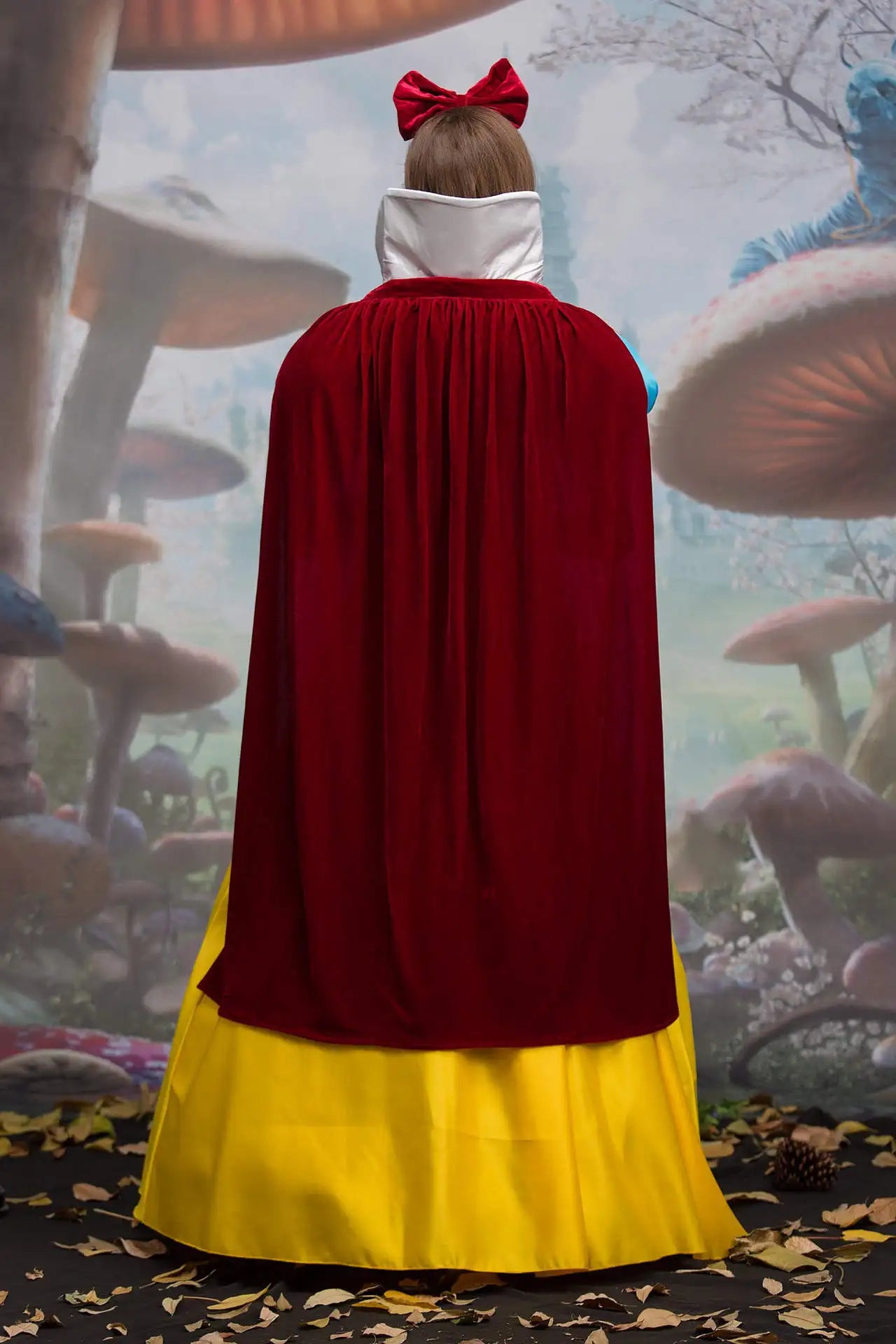 Adult Cosplay Dress Snow White Girl Princess Dress Women Adult Cartoon Princess Snow White Halloween Party Costume