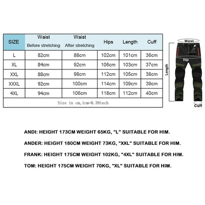 Men Trekking Pants Hiking Snow Autumn Winter Outdoor Soft Shell Thick Cloth Windproof Colorful Warm Camping Trousers