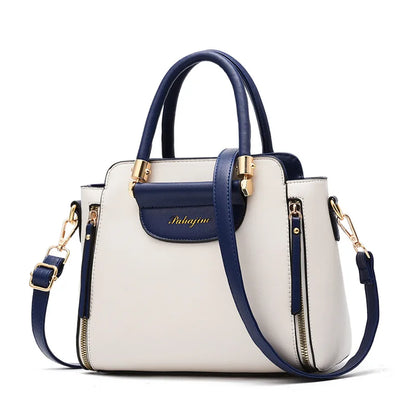 Women's Bags 2025 New Fashion Color Hit Handbag European and American Shoulder Crossbody Simple Elegant Office Wallet
