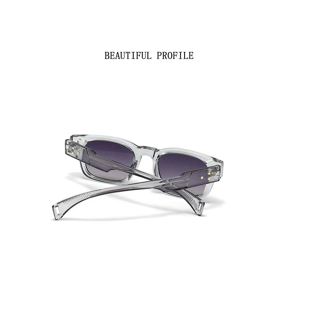 Fashion Sunglass Men Vintage Square Sunglasses Women 2025 Trendy Glasses Gafas De Sol Hombre Lunette Soleil Femme Dropshipping