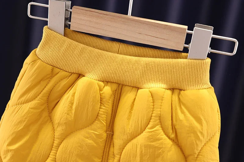 New Winter Baby Clothes Set Children Boys Thick Cotton Jacket Pants 2Pcs/Sets Infant Girls Clothing Toddler Coat Kids Tracksuits
