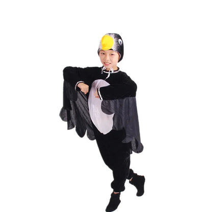 Kids Adults  Animal Bird Oriole Parrot Swallow Eagle Woodpecker Cosplay  Fancy Dress Jumpsuit Costume Gifts Set Halloween