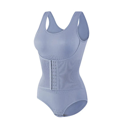 2026 New Bodysuit Shapewear with Zipper Belt Women Tummy Control Fajas Body Shaper Waist Trainer Slimming Cincher Corset Tops