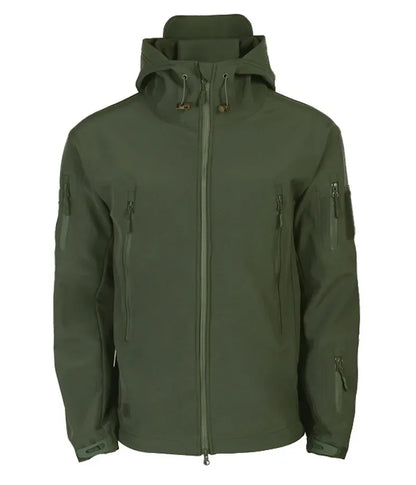 Motorcycle Shark Skin Soft Shell Jackets Men Tactical Windproof Waterproof jacket men Combat Jackets Mens Hooded Bomber Coats