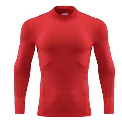 Men Children Long Sleeve Running Slim Tops Tees Sportswear Gym Fitness Compression T-shirt Outdoor Football Jersey Jogging Tight