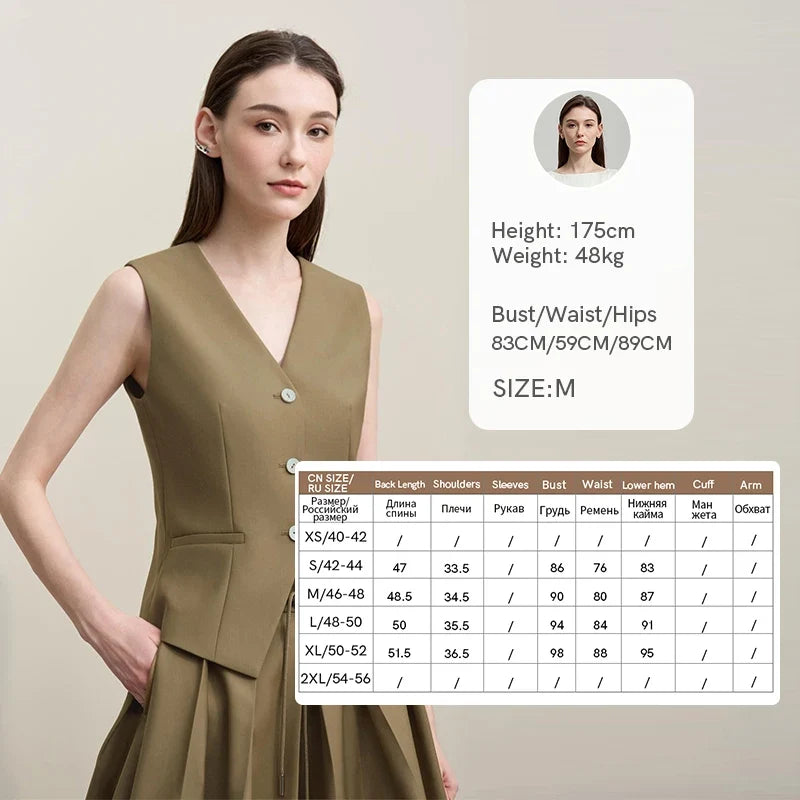 Women's Jackets 2026 Autumn New V-neck Vest Bud Shorts Separate Blazer Women's Fashionable Versatile Top Female 12641056