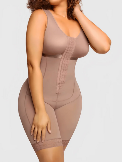 Women Fajas Colombianas Tummy Control Shapewear Postpartum Full Body Shaper Butt Lifter Bodysuit Slim Waist Open Crotch