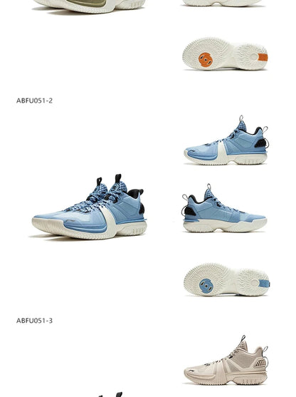 Men's BAD5 STORM 2024 WNTR Outdoor Basketball Shoes LIGHT FOAM PLUS Cushion TUFF OS Wearable LiNing Sneakers ABFU051