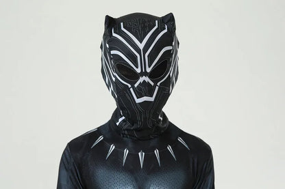 Anime Black Panther And Wizard of Oz Cute Lion Cosplay Costume Bodysuits Children For Men Boys Halloween Superhero Jumpsuits