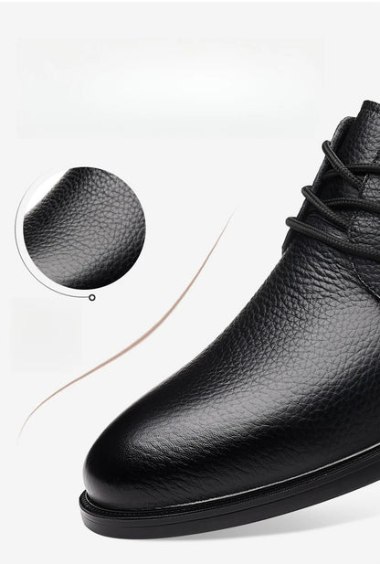 Men Formal Leather Shoes Black Pointed Toe Men Loafers Party Office Business Casual Shoes for Men Oxford Shoes Mens Dress Shoe