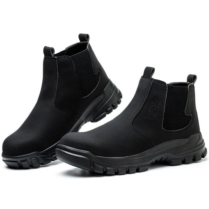2025 Work Sneakers Men Indestructible Shoes Work Safety Shoes With Steel Toe Cap Puncture-Proof Male Security Protective Shoes