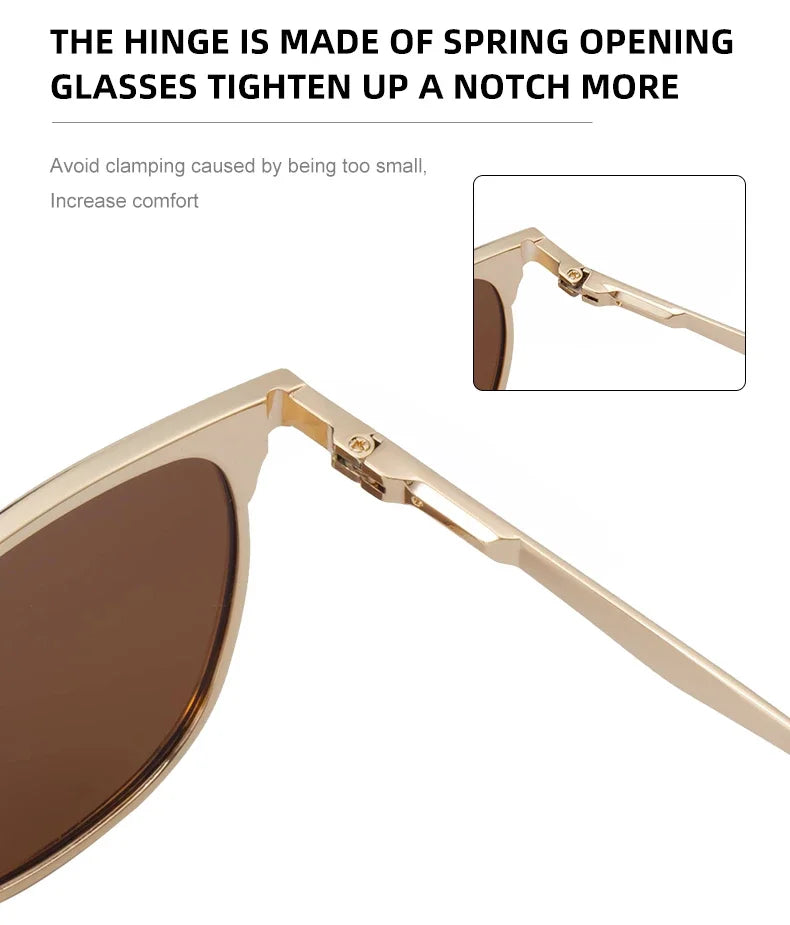 New Arriavl Square Sunglasses Men 2026 Luxury Brand Metal Frame Retro Punk Sun Glasses Male Driving Shades Vintage Eyewear UV400