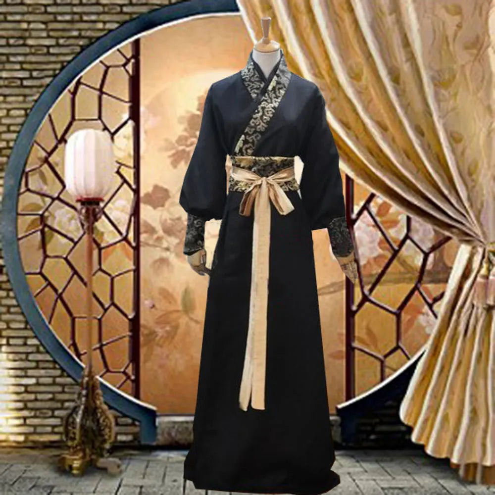 Traditional Chinese Ancient Tang Costume Stage Performance aduation Photoaphy Class orm Men's Women's Hanfu Xiake Boo...