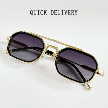 Square Punk Sunglasses For Men Luxury Vintage Steampunk Sunglasses Women Trendy Fashion Glasses Dropshipping Gafas De Sol Hombre