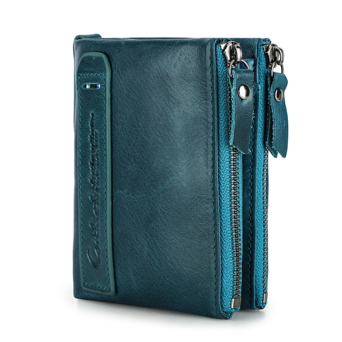 Genuine Leather Short Wallets for Women Luxury Designer Coin Purse Female Money Clip Card Holder Customize Men Wallets