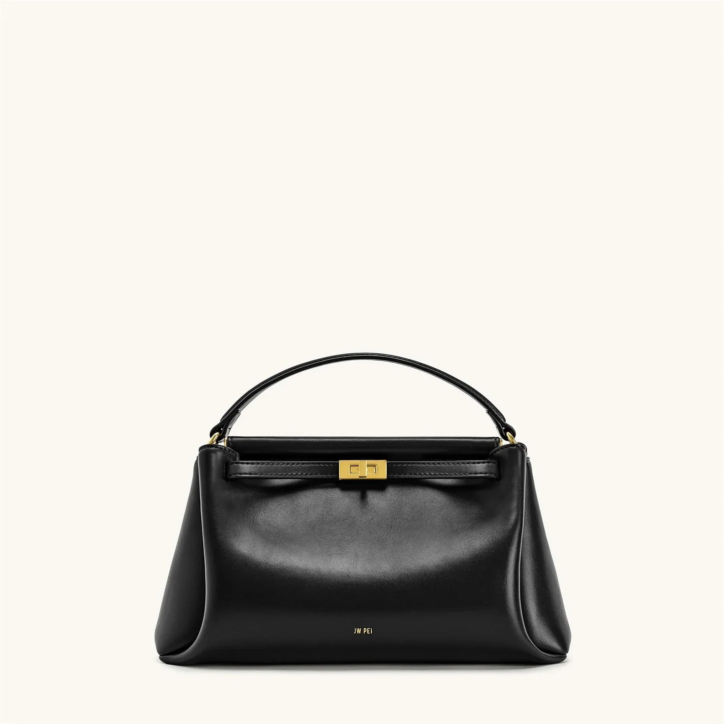 Carmen Lock Handbag 2026 New Women's Crossbody Small Square Purse Vegan Leather Top Handle Shoulder Bag for Daily Commute