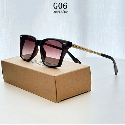 Fashion Sunglasses Women 2025 Vintage Square Sunglass Men Retro Glasses Dropshipping Gafas De Sol Hombre Lunette Soleil Femme