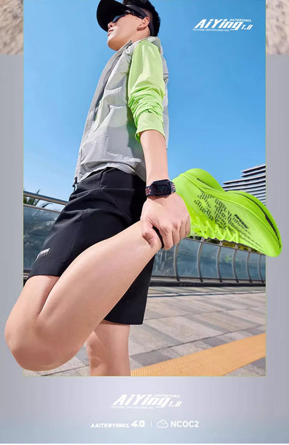 Professional Running Shoes Full Length Carbon Plate Marathon Casual Running Shoes for Men and Women 095