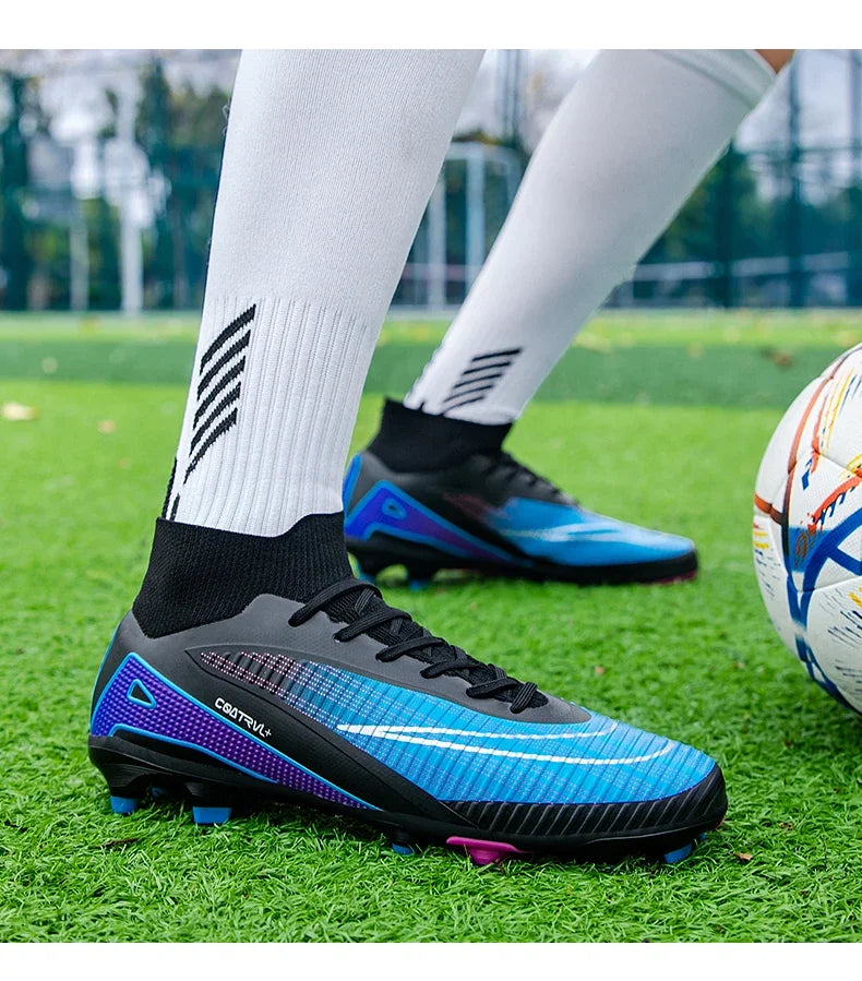 New Men Football Boots Professional Ultralight Match Grass Futsal Soccer Shoes Cleats Women Unisex High-quality TF/FG Sneakers