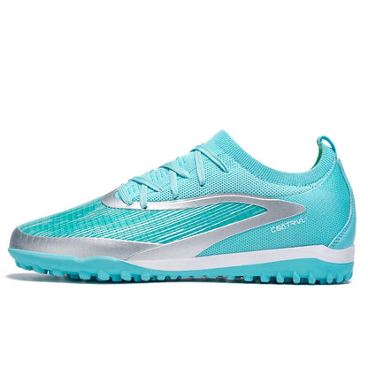 Men New TF Football Boots Sneakers Society Field Resistant Adult Breathable Male Soccer Shoes Training Top Quality Studded